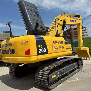 Équipement d'excavatrice utilisé précis et efficace KOMATSU PC200-8 PC200-7 excavatrice utilisée PC200-6 avec le moteur puissant à vendre - Product Image 4