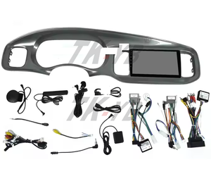 Cadre stéréo de <span class=keywords><strong>voiture</strong></span> personnalisé en fibre de carbone texture multifonction nouveau modèle <span class=keywords><strong>Dodge</strong></span> <span class=keywords><strong>Charger</strong></span> 2011 2012 2013 2014 pour lecteur DVD - Product Image 2