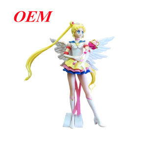 Unisex PVC vinile personalizzato marinaio luna Figure <span class=keywords><strong>Anime</strong></span> ragazza e ragazzo Figure per la decorazione del modello - Product Image 2