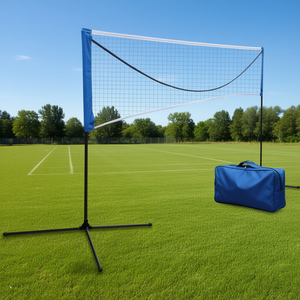 Filet de badminton portable de 14 pieds avec support et sac de transport pour volley-ball et tennis - Product Image 2