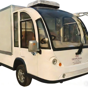 Carrito de Golf Eléctrico de Aluminio con Motor de CA y Batería, 14 Asientos, Aprobado por la CE, Fabricado en China, Autobús de Transporte Turístico - Product Image 1