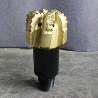Embout PDC 3 1/2 "API REG 152mm en acier allié carbure PDC foret diamant lame 3 ailes pour le forage de puits d'eau