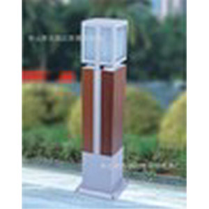 <b>Solar</b> Wood Lawn Lights Dc 12V Led Light Sensor Water Resistant Semi Flush Mount Outdoor Garden <b>Lighting</b> - Product Image 2