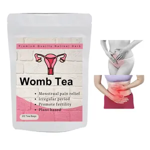妊娠可能性のための有機ハーブピラミッド月経周期茶子宮ケア茶在庫あり