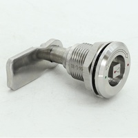 Serrure à came de compression triangulaire pour boîte de distribution et poubelle, en SUS304