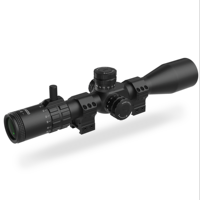 TYPHON 6-24X50SFIR FFP 30mm Tube revêtement multicouche illuminé portée tactique vue longue portée réglable avec arrêt zéro