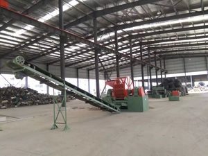 <span class=keywords><strong>Machine</strong></span> de <span class=keywords><strong>d</strong></span>échiquetage automatique de <span class=keywords><strong>pneus</strong></span> usagés pour l'équipement de broyage de poudre de caoutchouc, usine de fabrication de tapis en caoutchouc - Product Image 2