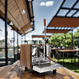 Macchina per Caffè Espresso a Leva con Una Gruppo Erogatore, Macchina per Caffè Manuale per Caffetteria - Product Image 6