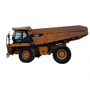 Camión Volquete Articulado 773F, Equipo de Construcción y Minería de Uso Pesado, Color Naranja, Gran Capacidad, 7000 kg, Motor y Caja de Cambios - Product Image 1