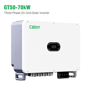 พร้อมส่ง Calion 50KW 60KW 70KW ระบบโซลาร์เซลล์แบบเชื่อมต่อกับระบบไฟฟ้าสาธารณะ  จ่ายไฟ AC เดี่ยว ความถี่ 60Hz ประสิทธิภาพ 98.8% รับประกัน 5-10 ปี - Product Image 2