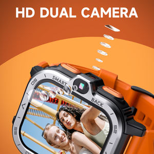 מחיאות כפיים 4 מקסימום 4g שעון חכם gps wifi 2.02 "מסך מגע מצלמה כפולה משחקי SIM כרטיס אופנה גברים נשים גברים נשים - Product Image 3