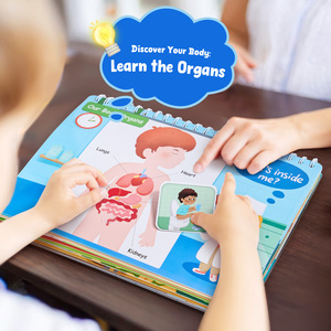 Joycat Montessori ilham eğitici oyuncaklar okul öncesi anaokulu öğrenme meşgul kitap Sticker faaliyetleri ile çocuklar resim kitapları - Product Image 4