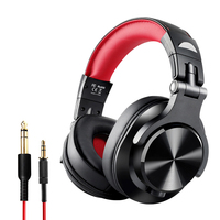 Headphone nirkabel Mode ganda Over-ear terlaris dengan bahan kulit suara Hi-Fi untuk penggunaan ponsel & Komputer