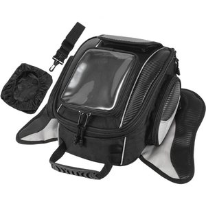 Universal magnético negro Oxford y poliéster impermeable motocicleta tanque de gasolina <span class=keywords><strong>bolsa</strong></span> Alforjas para reacondicionamiento/actualización - Product Image 5