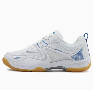 Chaussures de badminton en maille respirante, semelle en caoutchouc antidérapante, baskets de sport légères à lacets pour intérieur et extérieur - Product Image 1