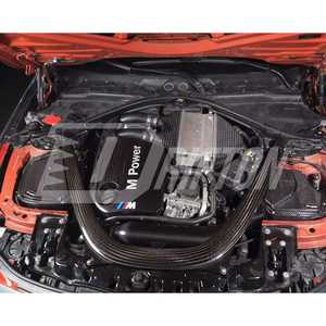 Pour BMW M2C F87 Couvercle de moteur en fibre de carbone sèche - Product Image 3