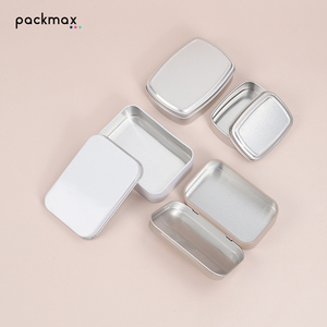 Boîte à savon en aluminium pour voyage, hôtel, dortoir, salle de bain - Porte-savon carré multi-tailles pour savon pour le visage - Product Image 2