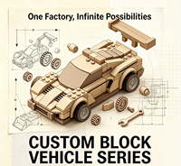 Volante Rojo Concept, Juego de 971 Piezas de Bloques de Construcción, Modelo en Miniatura para Decoración del Hogar, Escritorio, Regalo para Adultos y Adolescentes