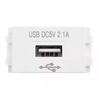 Módulo de Alimentación USB Tipo 128 de 5V 2.1A 1A, Enchufe de 220V, Módulo Cargador de Teléfono Móvil, Adaptador de Interruptor, Transformador, Kit Electrónico
