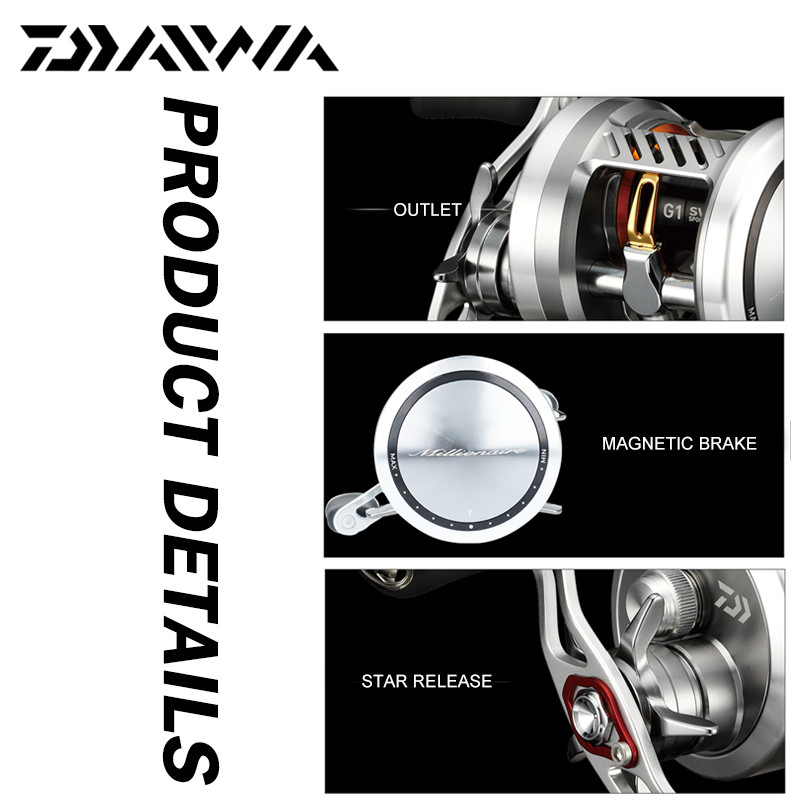 DAIWA 2019 MILLIONAIRE CT SV 70H 70HL 70SH 70SHL Saltwater Round
