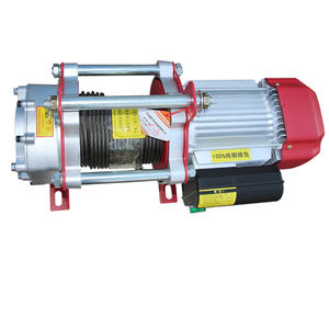 <span class=keywords><strong>Winch</strong></span> Listrik KCD Cangkang Logam Campuran Aluminium, 110V 120V 220V <span class=keywords><strong>380V</strong></span> - Product Image 4