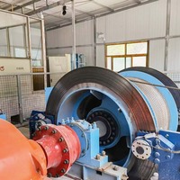 Treuil de levage minier JTP, capacité de charge 4,5T, 838m, pour le levage sécurisé de minerai et de roches en déchets de 4,5T de la mine à la surface
