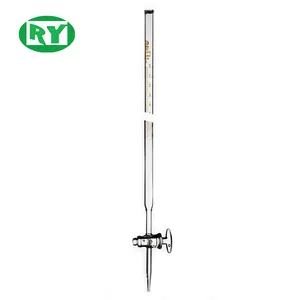 Đồ Dùng Trong Phòng Thí Nghiệm Thủy Tinh Loại A 10Ml 25Ml 50Ml 100Ml Axit Burette Có Khóa Thủy Tinh