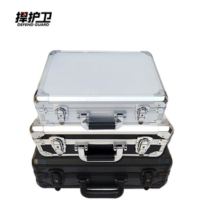 Customized Portable Scissor Equipment Toolbox <strong>Aluminum</strong> EVA Foam Instrument Suitcase <strong>Briefcase</strong> Supported by OEM and ODM - Product Image 1