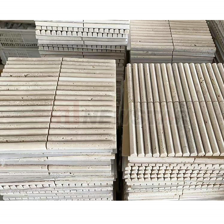 Fluted mosaic