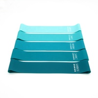 Bandes de gymnastique de haute qualité, bandes de puissance de traction, bandes de résistance d'exercice en Silicone vert