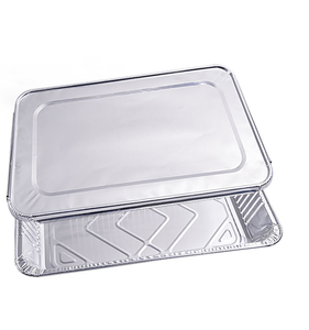 Envases Rectangulares de Aluminio Personalizados de Todo Tipo 525S 525M <span class=keywords><strong>525D</strong></span>, Envases de Aluminio Desechables de Grado Alimenticio de Alta Calidad - Product Image 3
