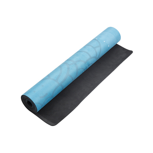 Tapis de yoga en caoutchouc naturel et daim amélioré, écologique et doux pour la peau, pliable, portable et antidérapant - Product Image 5