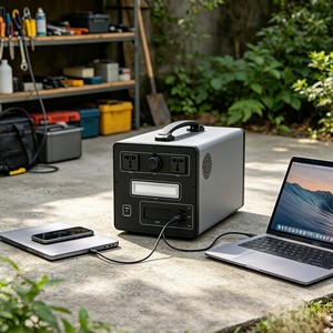 Station d'alimentation portable extérieure 600W 700Wh, centrale électrique intégrée pour le camping et les urgences domestiques - Product Image 3