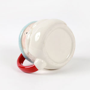 Nouvelle arrivée décoration de noël mignon père noël tasse en céramique tasse à lait pour noël décoration de la maison - Product Image 5