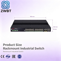 Commutateur PoE H3C IE4500-28S-G 28 ports, couche 3, avec VLAN, QoS, SNMP, empilable, capacité 560 Gbit/s, en stock