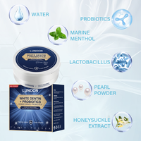 Vente chaude de dentifrice probiotique poudre de blanchiment des dents poudre de dent d'élimination des taches à base de plantes pour les dents sensibles