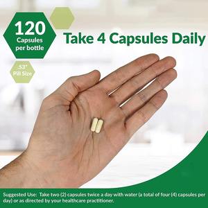 Cápsulas OEM de marca privada de <span class=keywords><strong>aloe</strong></span> <span class=keywords><strong>vera</strong></span> sin gluten, sin OGM, aptas para vegetarianos - Product Image 4