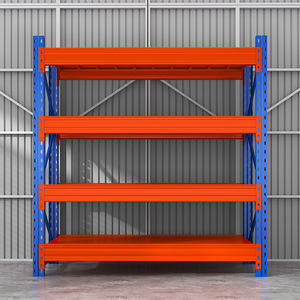 Hệ thống kệ kho hàng công nghiệp chắc chắn, có thể điều chỉnh, không cần bu lông, bằng kim loại, kệ chứa hàng, kệ thép - Product Image 2