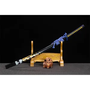中国龙剑全唐刃木制玩具剑，带铁护板和合金配件