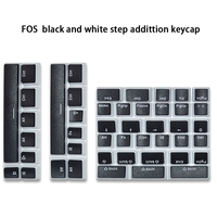 Clavier mécanique de jeu PBT opaque à double injection supplémentaire, touches en pudding, couleur personnalisée pour la disposition espagnole européenne