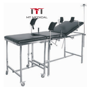 Cama de Exploración Ginecológica Manual Hochey, Silla de Exploración Simple para Hospital, Mesa de Obstetricia Plegable Médica - Product Image 3