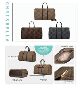 중국 제조업체 맞춤형 내구성 대용량 고품질 방수 여행 가방 세트 여행 더플백 - Product Image 6