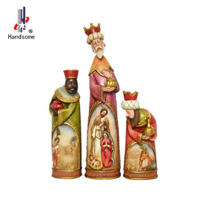 Figuras de resina de tres reyes <span class=keywords><strong>católico</strong></span> religioso regalos promocionales - Product Image 1