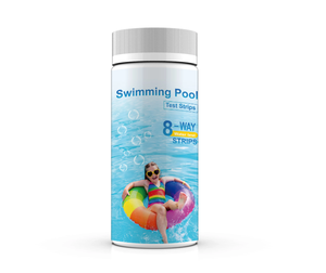 <span class=keywords><strong>Bandelettes</strong></span> de <span class=keywords><strong>test</strong></span> d'eau de <span class=keywords><strong>piscine</strong></span> 8 en 1 <span class=keywords><strong>pour</strong></span> la dureté, le chlore, le pH, l'alcalinité, l'acide cyanurique et les sels, 100 <span class=keywords><strong>bandelettes</strong></span> - Product Image 6