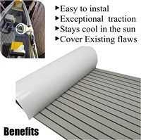 Tapis de sol océanique en mousse EVA anti-UV personnalisé pour bateau marin Tapis de sol antidérapant en mousse EVA Faux teck Tapis de sol pour bateau de yacht