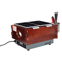 Machine à cuisiner Oden professionnelle, friteuse électrique 20L pour restaurants, idéale pour les Oden et la cuisine de rue