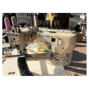 Máquina de brazo de alimentación de 6 hilos Jack8740C 4 agujas de segunda <span class=keywords><strong>mano</strong></span>, costuras de costura para lencerí<span class=keywords><strong>a</strong></span>, trajes de baño, trajes de neopreno, ropa deportiva - Product Image 1