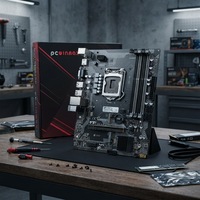 PCWINMAX Nueva Placa Base B85 MATX LGA1150 DDR3 32GB PCIe 3.0 OEM Venta al por Mayor Stock Disponible para PC de Oficina de 4ª Generación