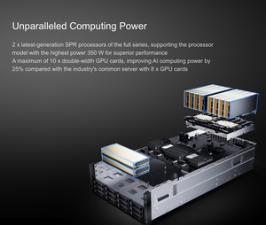 Bán buôn xfusion 4U 2-Socket g5500 V7 GPU máy chủ ai đào tạo ai suy luận HPC giá tốt nóng bán trong kho g5500 V7 - Product Image 2