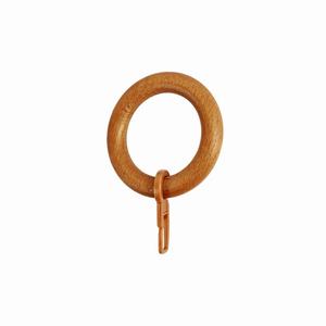 KIT BÁSICO DE MADERA - JUEGO DE 8 ANILLOS DE COLOR MIEL - Product Image 1